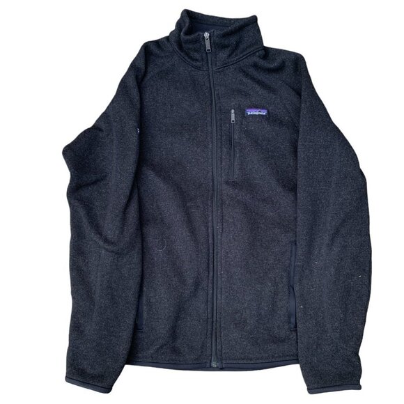 PATAGONIA Better Sweater Jacket Mens Medium With Company Embroidery - Picture 2 of 10